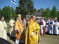 Arkkipiispa Leon 60-vuotisjuhlallisuuksia.